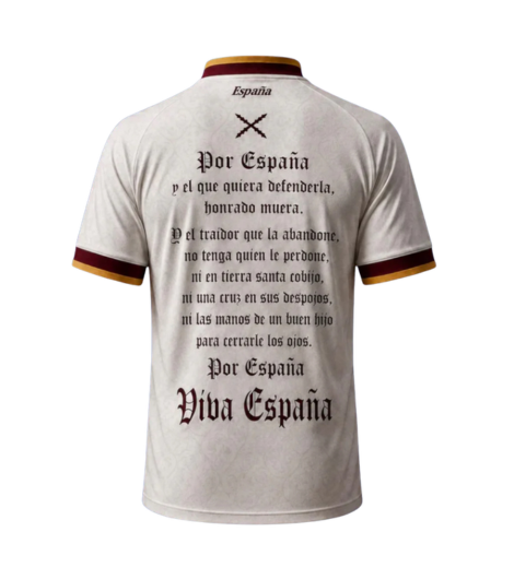 Camiseta España 1492 (2 estrellas) (Blanco)