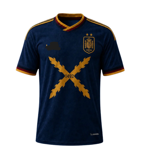 Camiseta España 1492 (2 estrellas) (Azul)